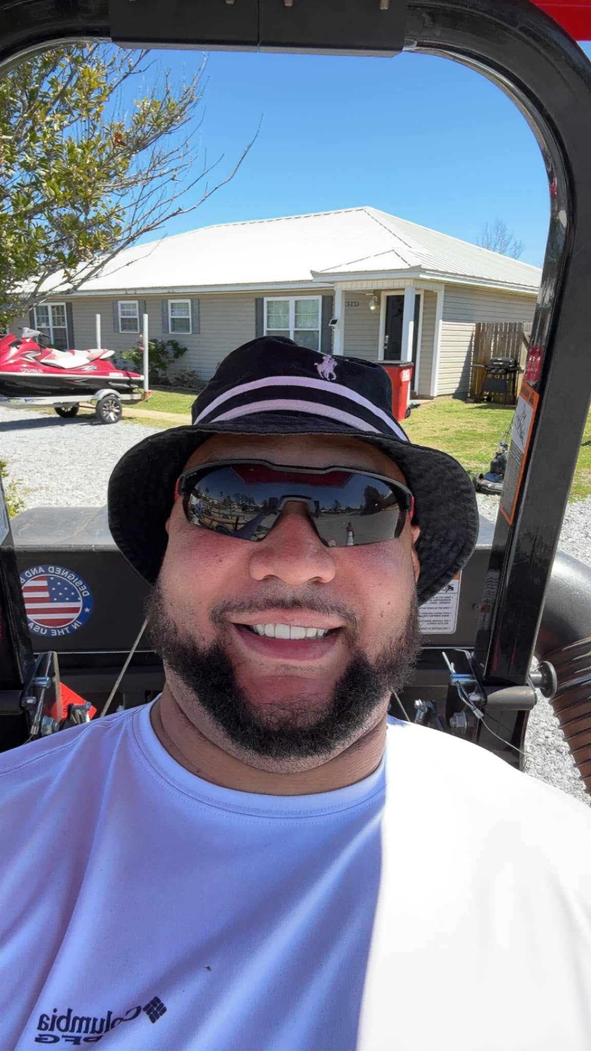 Luke, owner of Luke's Lawncare and Landscaping Panama City Beach FL
